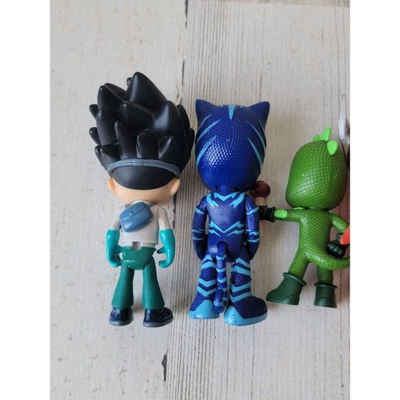PJ masks Gekko owlette catboy Romeo night ninja playset toy figure - Picture 9 of 16